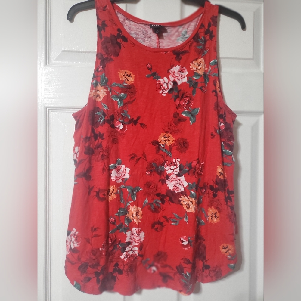 🍀 Torrid Size 1 Cotton Tank